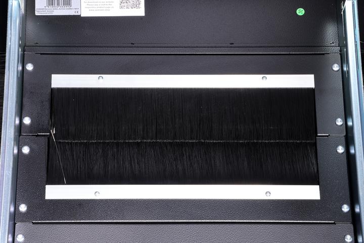 Actual product image Digitus Network cabinet 48.3cm 19inch 42U H2053mmxW800mmxD1000mm black with glass door incl. 28xmounting (42 RU, 19 inch rack)