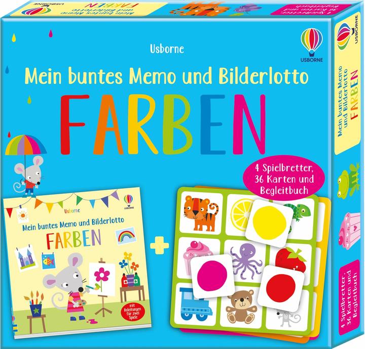 Nolan:Mein buntes Memo und Bilderlotto: (Deutsch)