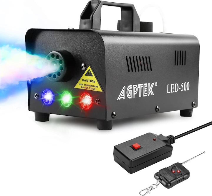 Produktbild Agptek Nebelmaschine 500W, tragbar