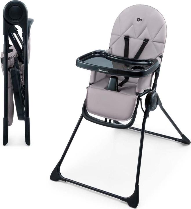 KinderKraft high chair BINCI grey (Highchair)