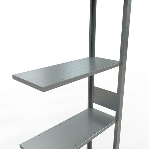 Actual product image Schulte Lagertechnik MULTIplus150 boltless add-on bay system with length bolts