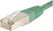 Actual product image Exertis Connect Patch cable S/FTP, PiMF, CAT.6, green, 5.0 m Patch cable with especially narrow bend protection (S/FTP, CAT6, 5 m)