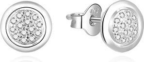 Productafbeelding Beneto Tijdloze zilveren oorbellen studs AGUP2039 (L)