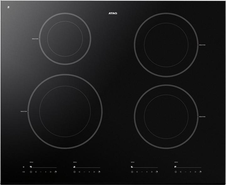 Productafbeelding Atag INDUCTIEKOOKPLAAT 60CM HI6271M (64.40 cm, Elektrische kookplaat)