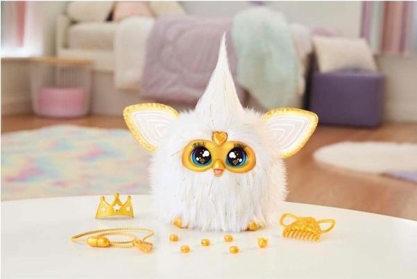 Produktbild Furby HAS FUR interactive toy Gold Glam (15 cm)