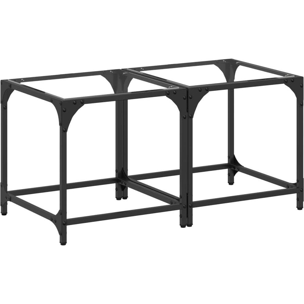 Thumbnail - VidaXL, Couchtisch + Beistelltisch, Krysta (40 x 40 x 40 cm)