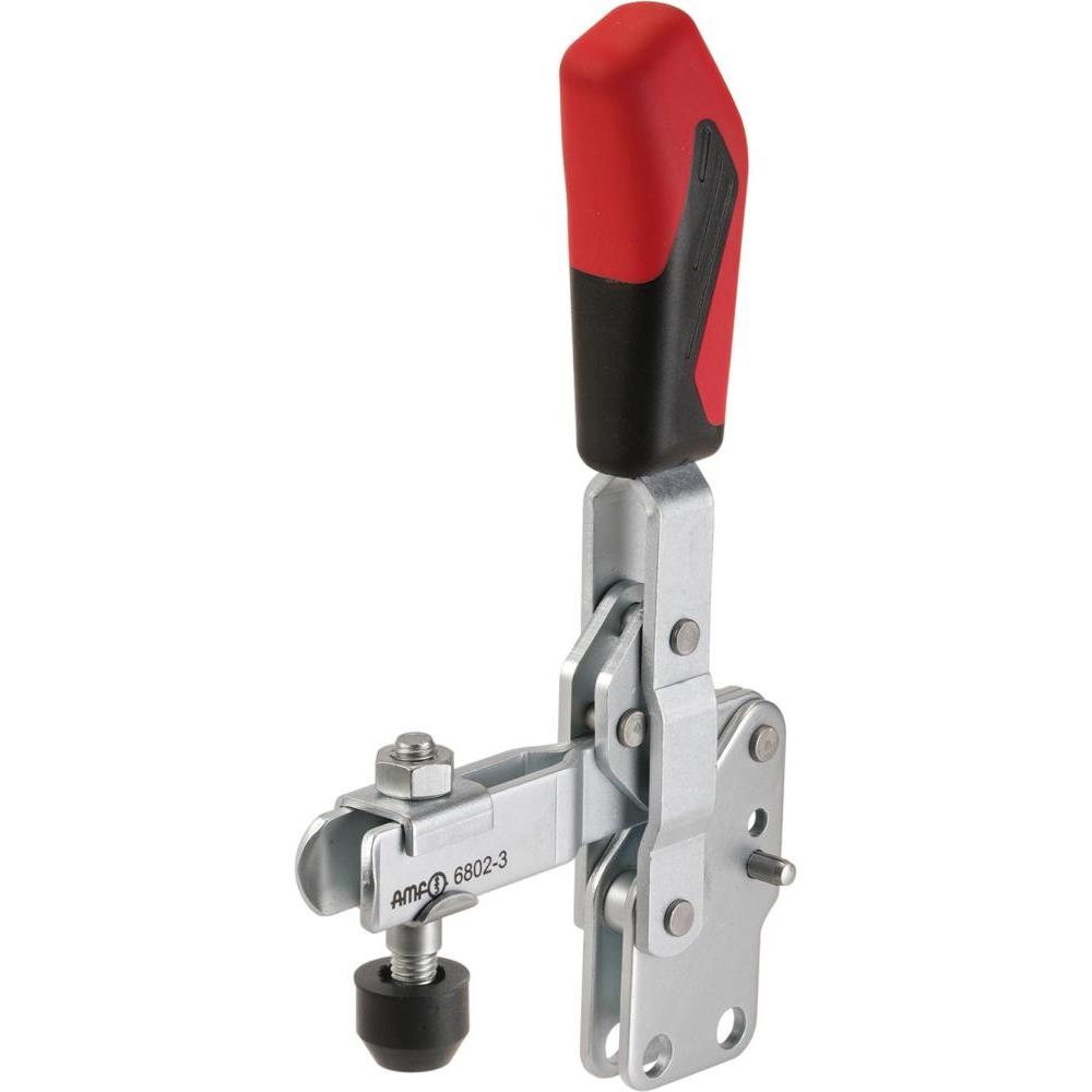 Amf, Schraubstock + Zwinge, Senkrechtspanner Nr. 6802 Grösse 3 senkrechter Fuss (36 mm)