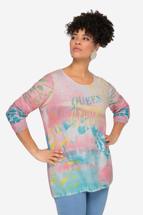 Immagine prodotto Miamoda Pullover, Alloverdruck, Rundhals, Langarm (48)