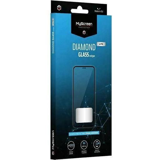 MyScreen Protector MS Diamond Glass Edge Lite FG Oppo A78 czarnyblack Full Glue (1 Stück, Oppo A78), Smartphone Schutzfo...