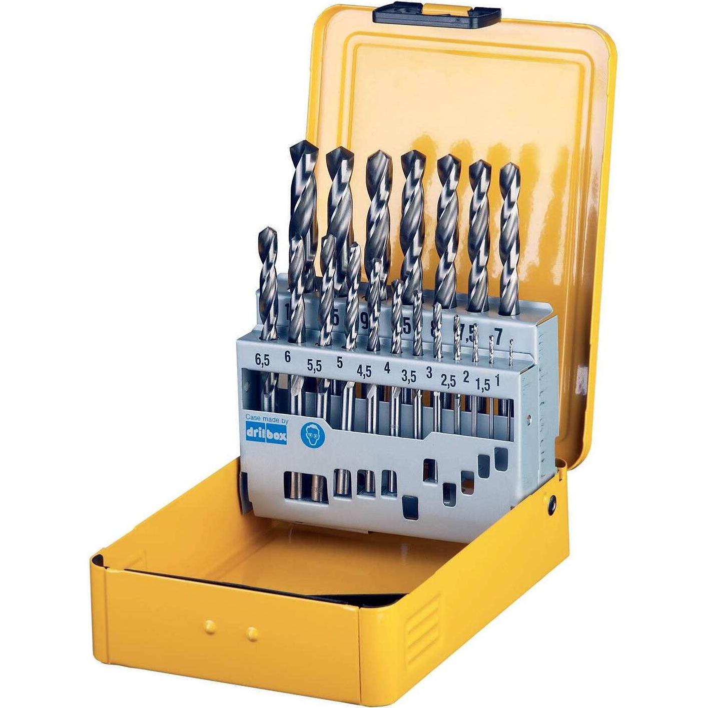 Dewalt, Punta Da Trapano, Dewa Hssg Set Di Punte Per Metallo 19 Pezzi (1 Mm, 10 Mm)