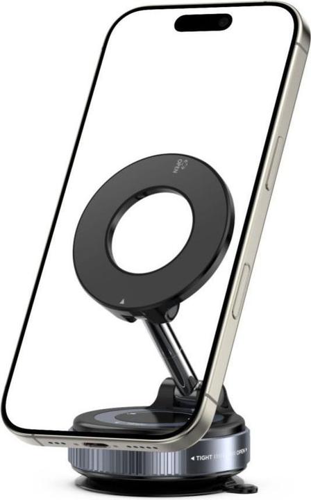 Immagine prodotto 4Kom Tech-Protect N60 Magnetischer Magsafe Windschutzscheiben- Und Armaturenbrett-Halterung Schwarz