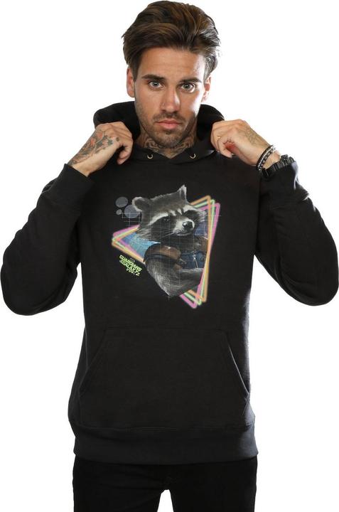 Produktbild Guardians Of The Galaxy Neon Rocket Kapuzenpullover (3XL)