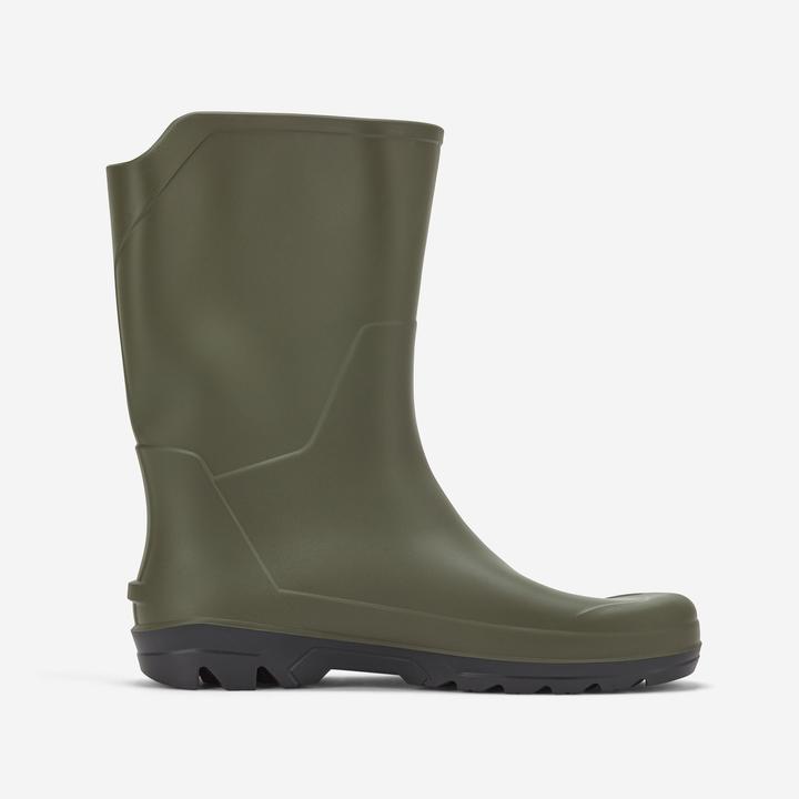 Actual product image Solognac Rubber boots Land 100 short green (43.5)
