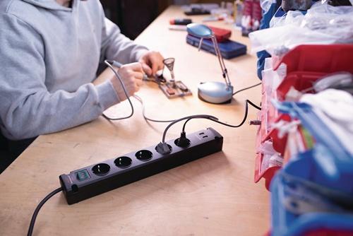 Actual product image Brennenstuhl Power strip (5x, CEE 7/3, 3 m)