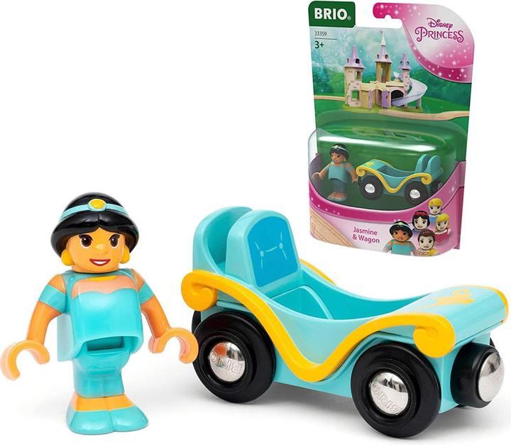Immagine prodotto Brio Disney Princess Jasmine treno con carro