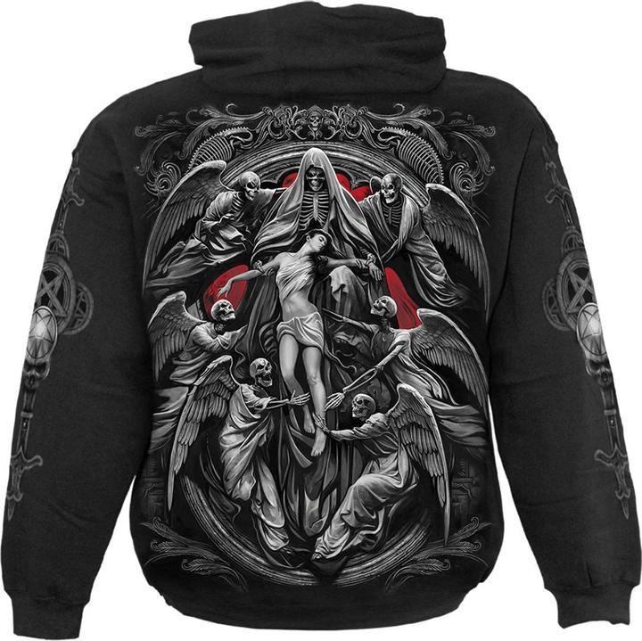 Actual product image Spiral Unisex Adult Reaper's Door Hoodie