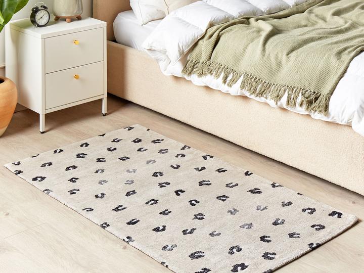 Produktbild Beliani Baumwollteppich Beige 80 x 150 cm AFIS (80 x 80 cm)