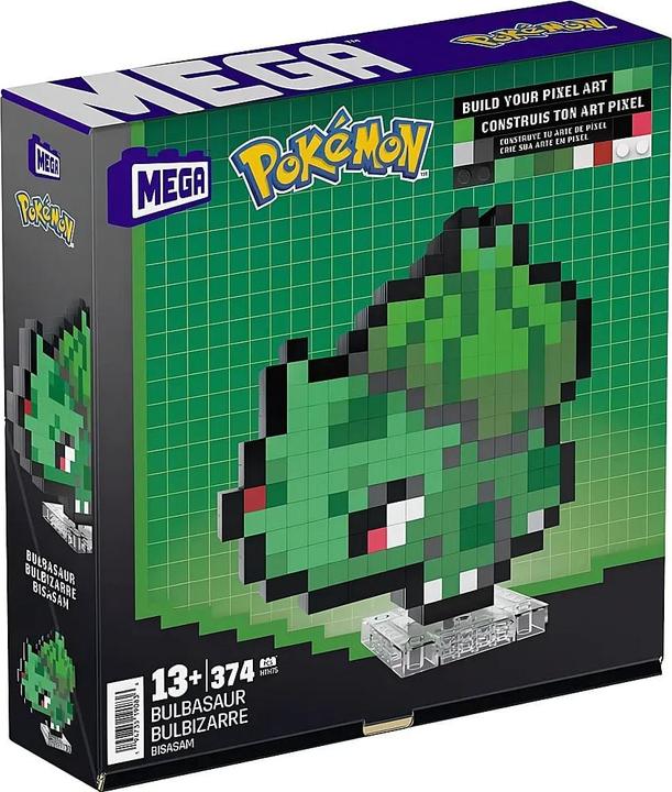 Produktbild MEGA Bulbasaur Pixel Art