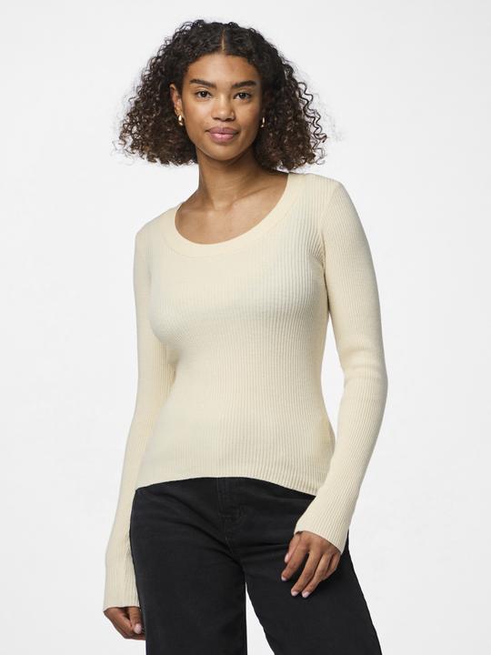 Produktbild Pieces Pcmira Ls U-Neck Knit Noos Bc (L)