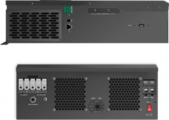 Immagine prodotto GreenCell Inverter solare e caricatore MPPT - 230VAC - 3000VA/3000W onda sinusoidale pura