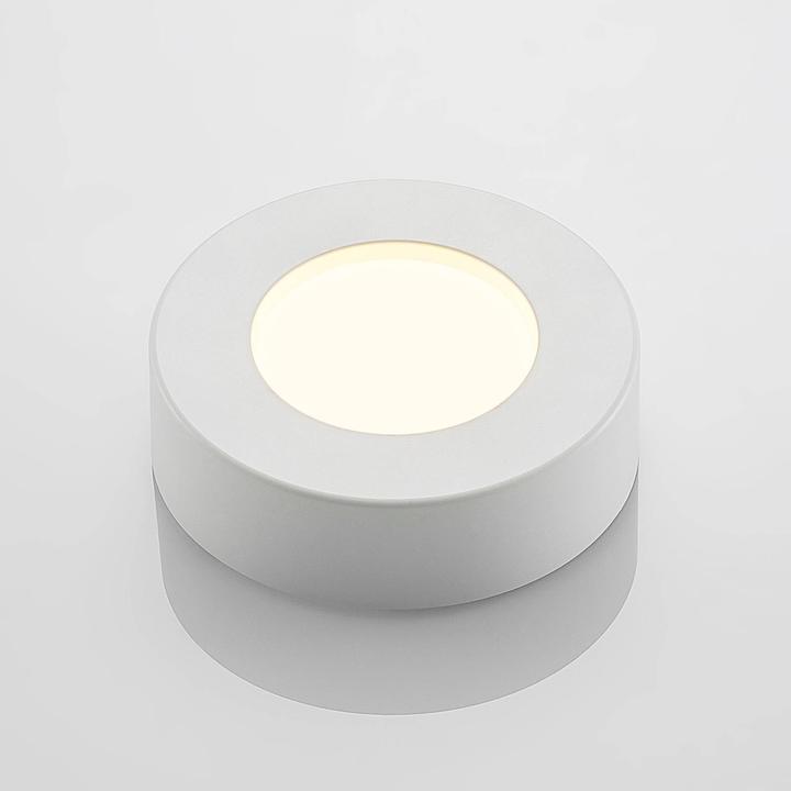 Actual product image Prios Edwina LED ceiling light, white, 12.2 cm (360 lm)