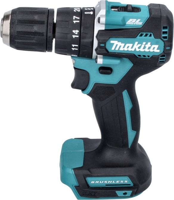Produktbild Makita DHP 487 M1J Akku Schlagbohrschrauber 18 V 40 Nm Brushless + 1x Akku 4,0 Ah + Makpac - ohne La (Akkubetrieb)
