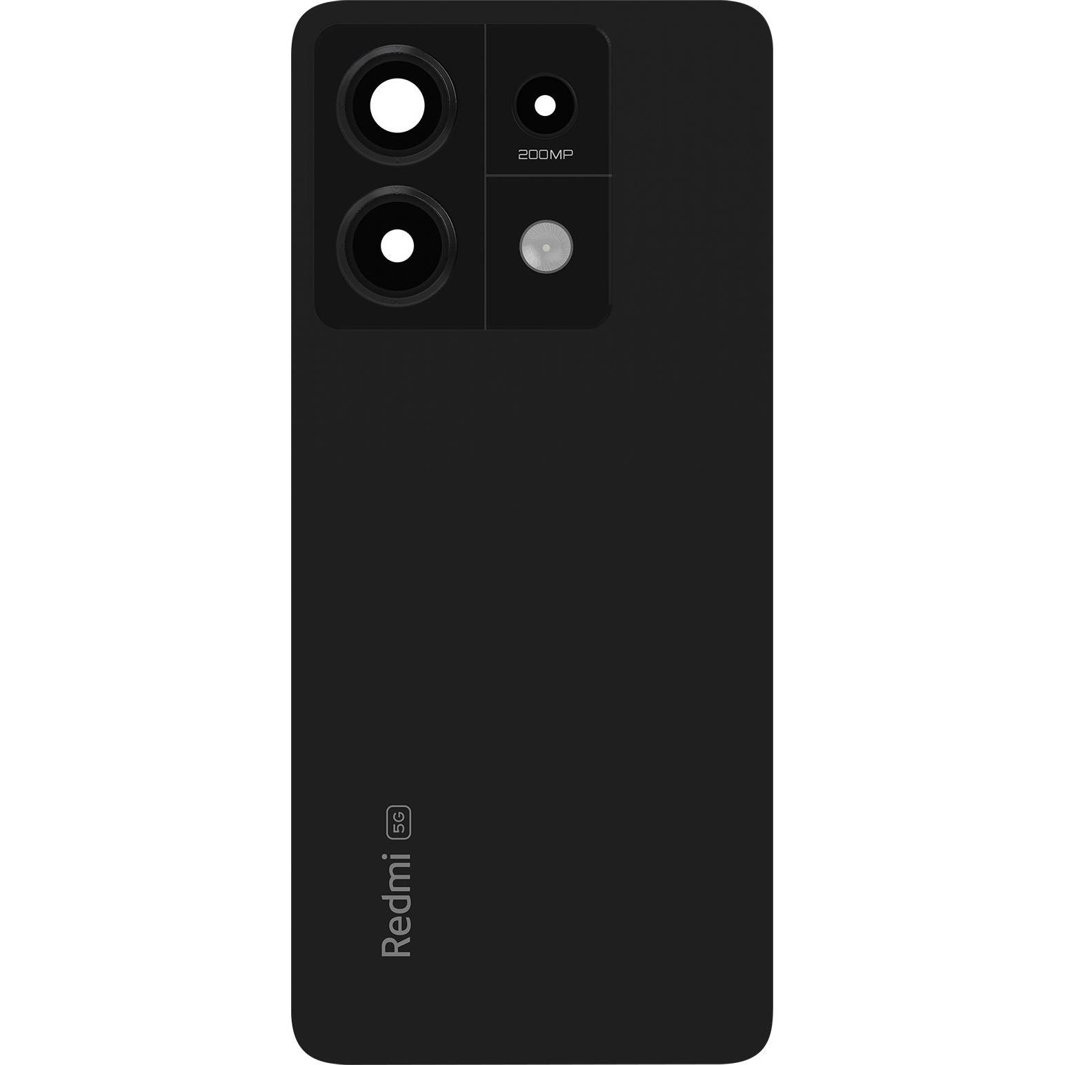 Xiaomi Ersatzteil Rückseite (Xiaomi Redmi Note 13 Pro), Mobilgerät Ersatzteile, Schwarz