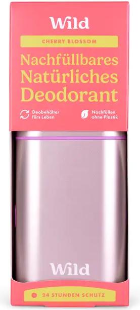 Immagine prodotto Wild Deodorant Stick Pink + Cherry Blossom Starterset 40 g (Stick)