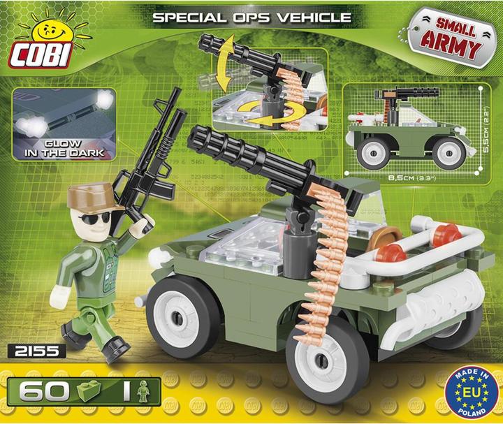 Actual product image Cobi Patrol buggy