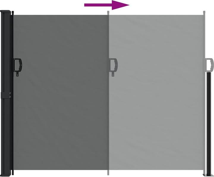 Image du produit vidaXL ausziehbare Seitenmarkise (5 m)