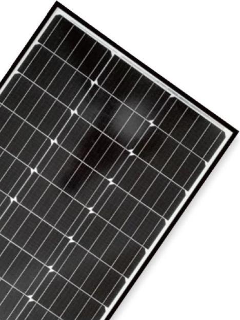 DC Solar Solarpanel Ecolux Black 190Wp (190 W, 10.50 kg)