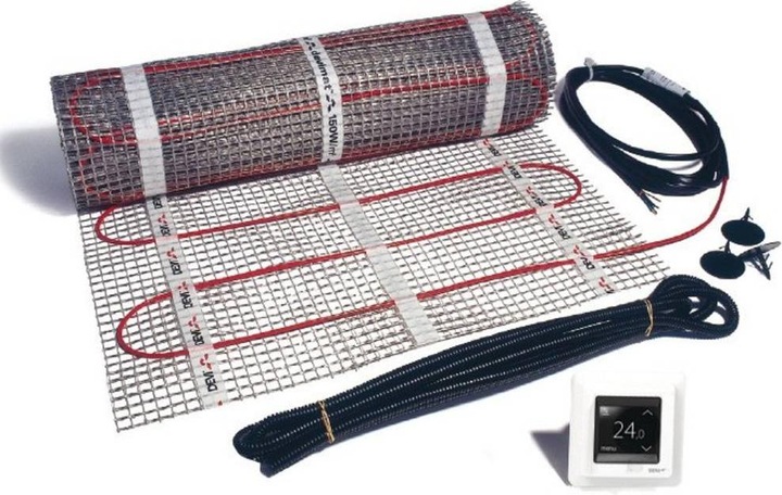 Devi Kit de nattes chauffantes en couche mince 140F0824 1-900 W professional DTIF 6,0qm 50x120