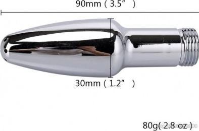 Actual product image Funline Aluminium intimate shower