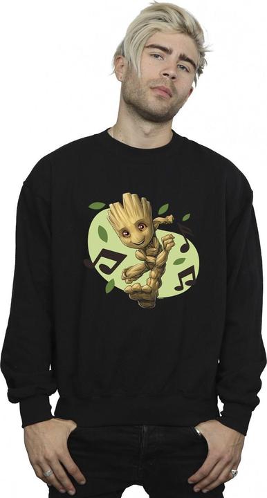 Immagine prodotto Guardians Of The Galaxy Groot Musical Notes Felpa Uomo (XL)