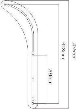 Actual product image Vivolink Soundbar mount for 32" to 70 (1 pair, Wall installation)