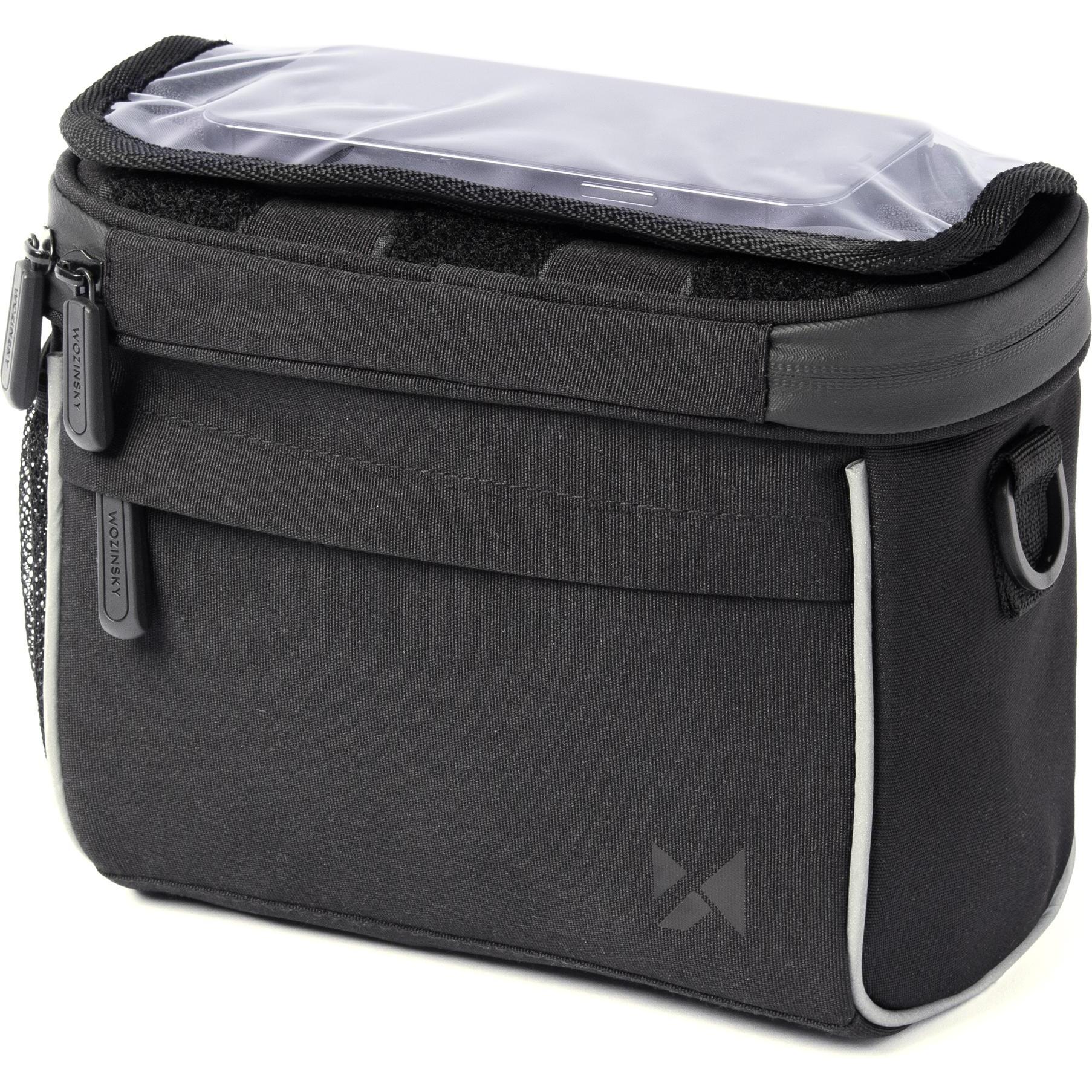 Wozinsky Fahrrad Lenkertasche Fahrrad Umhängetasche juodas (WBHBB-01) (3.50 l, Lenkertasche) (WBHBB-01)