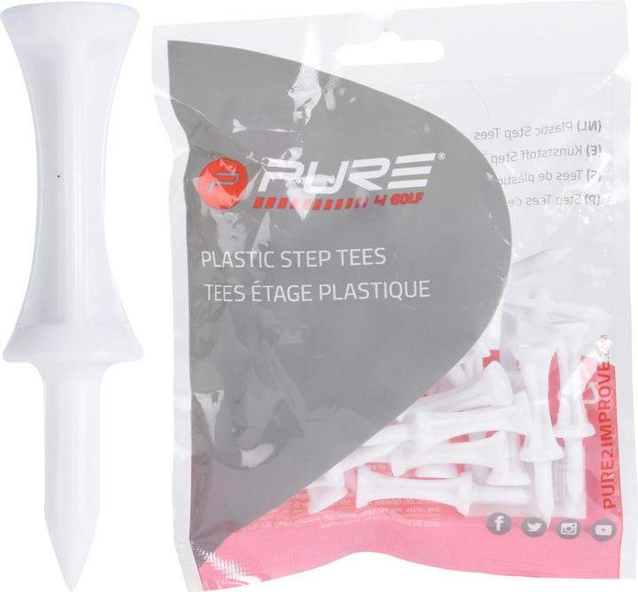 Produktbild Pure Golf Tees Step Kunststoff 25erPack