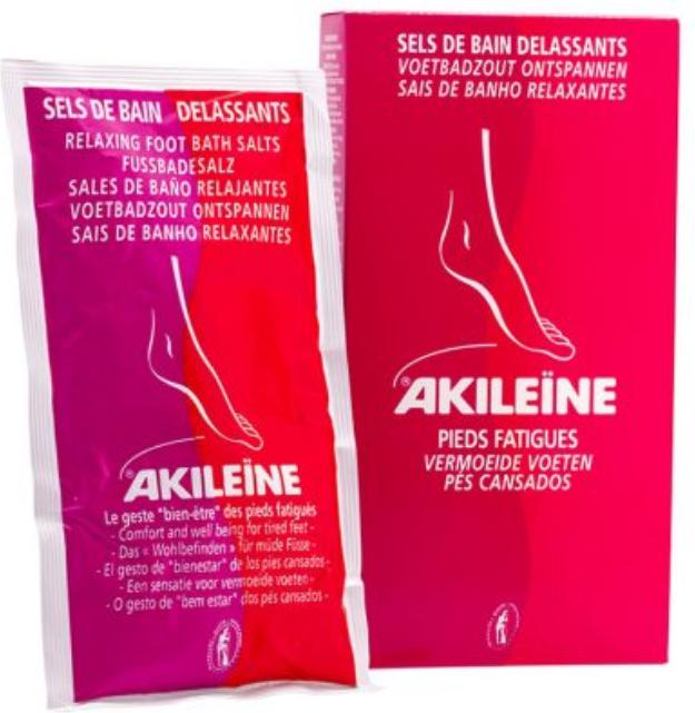 Akileïne AKILEINE Sale rosso da pediluvio rilassante 300 g (Pediluvio, 498.67 ml)