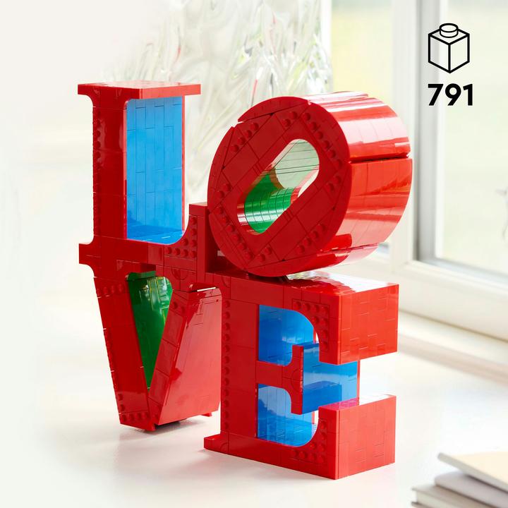 Actual product image LEGO Love (31214, LEGO Art)