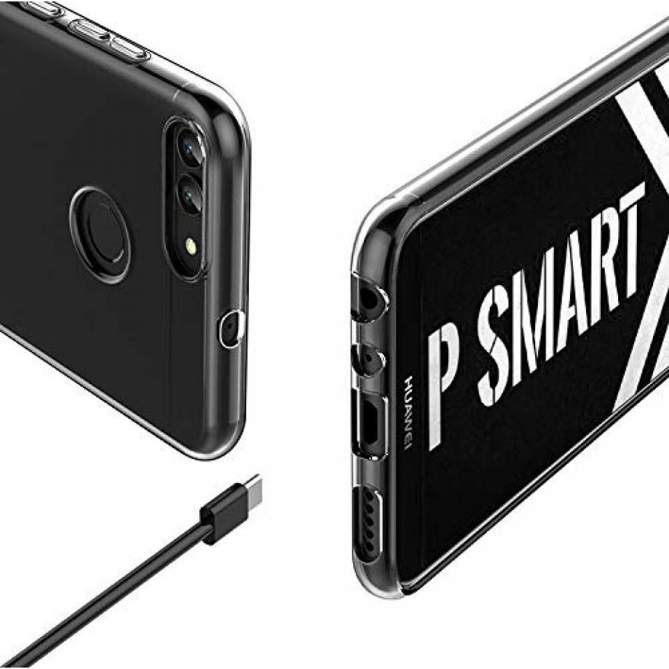 Thumbnail - Screenguard Huawei P Smart Flexible TPU Clear Case (Huawei P Smart+), Smartphone Hülle, Transparent