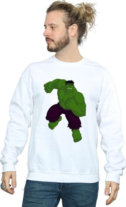 Actual product image Mens Hulk Pose Sweatshirt (XL)