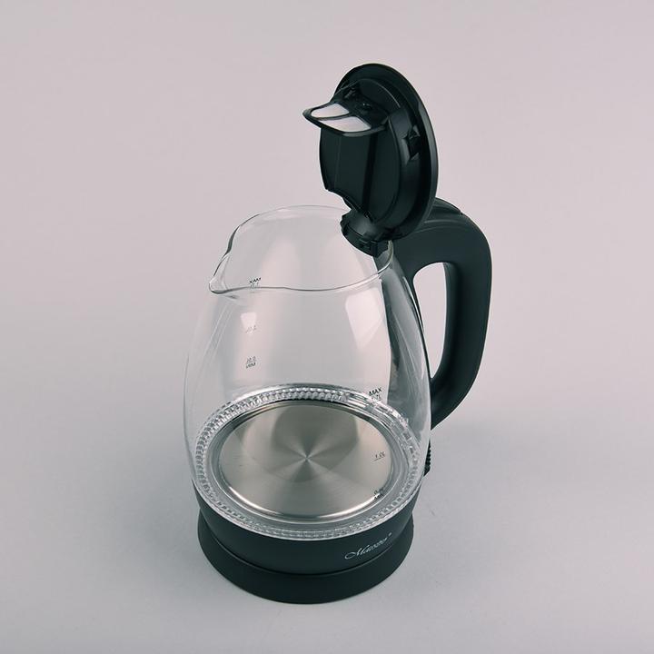 Actual product image Feel-Maestro MR-063 black electric kettle (1.70 l)