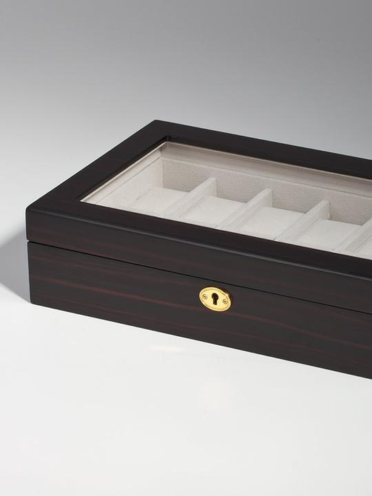 Produktbild Rothenschild Uhrenbox RS-1087-12E fuer 12 Uhren ebony