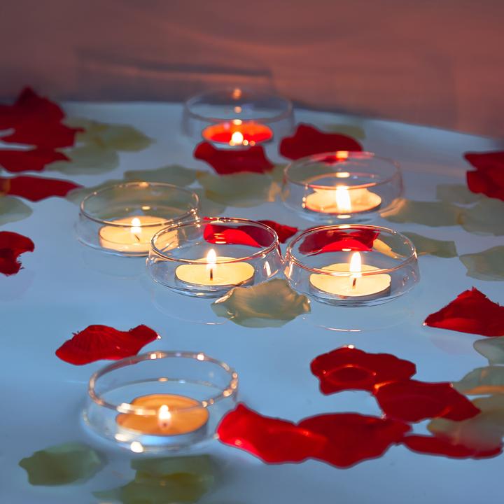 Productafbeelding Relaxdays 12x drijvende waxinelichthouders (12 x)