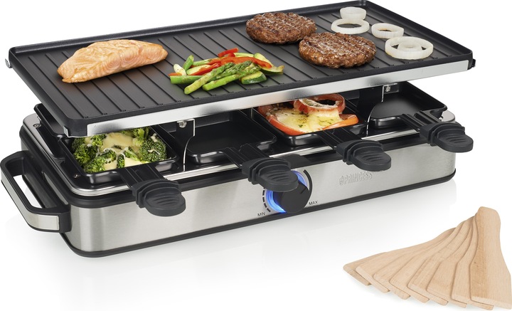 Actual product image Princess Raclette 8 Grill Deluxe