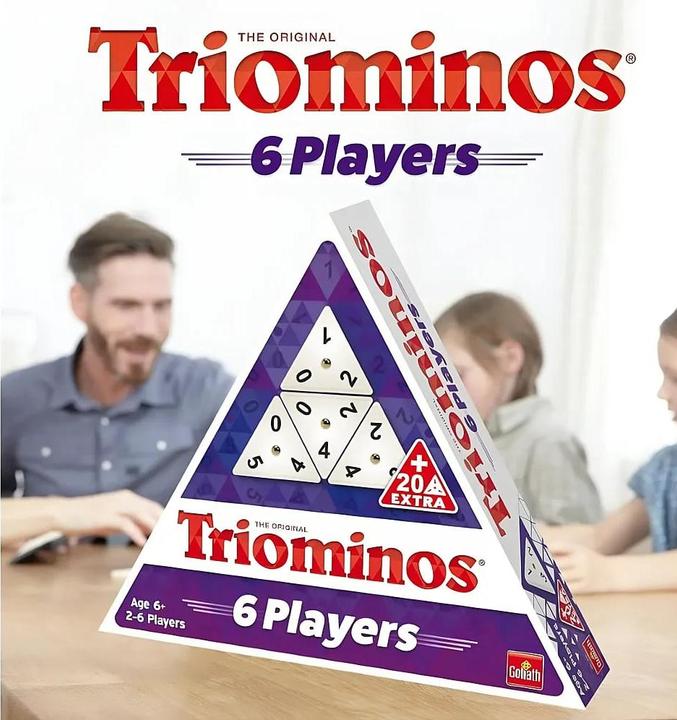 Produktbild Goliath Toys Triominos (Deutsch, Englisch, Französisch, Italienisch, 2 - 6 Spieler)