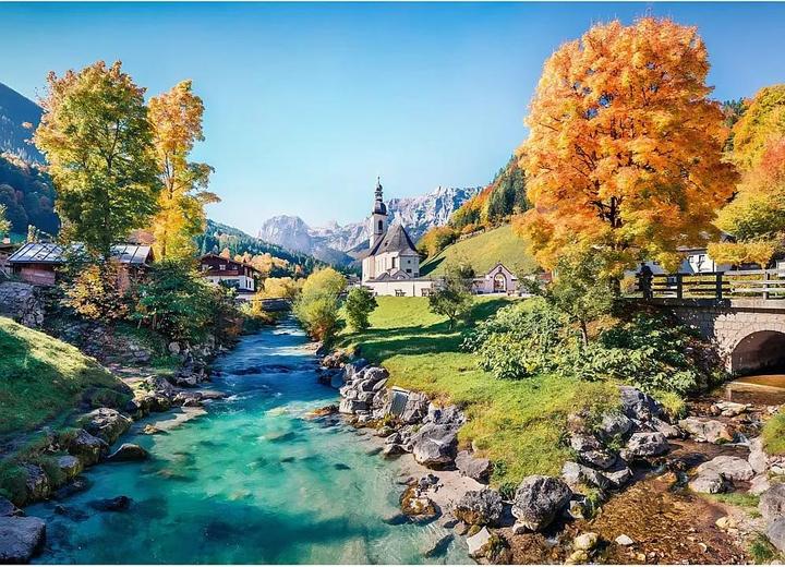 Produktbild Bluebird Ramsau en Automne (500 Teile)