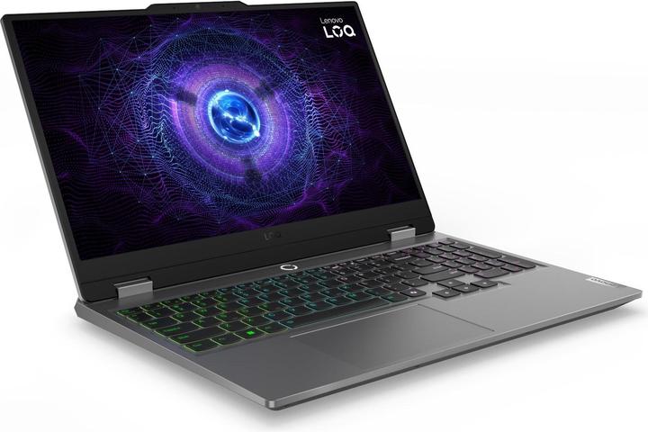 Actual product image Lenovo LOQ 15IAX9 (15.60", 512 GB, 16 GB, Eng. Int., Intel Core i5-12450HX)