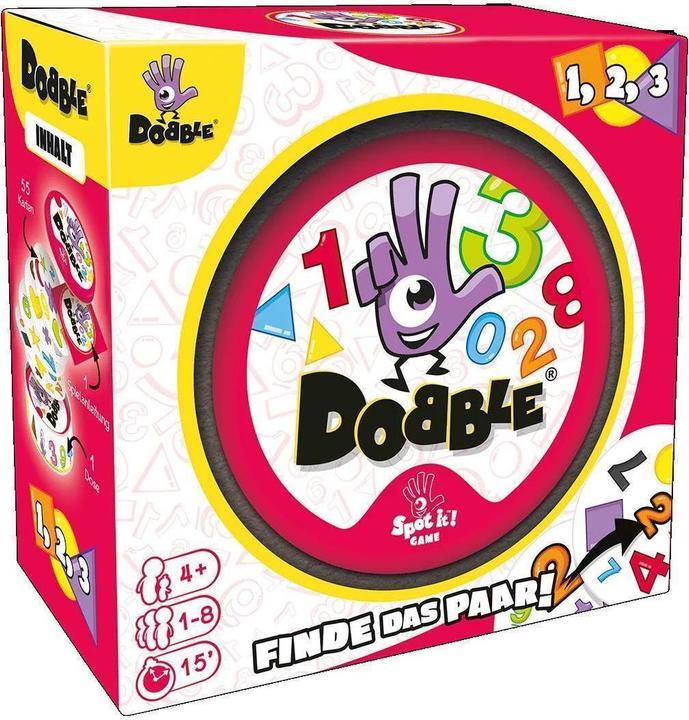 Produktbild Zygomatic Dobble 1,2,3 (Deutsch, 1 - 5 Spieler)