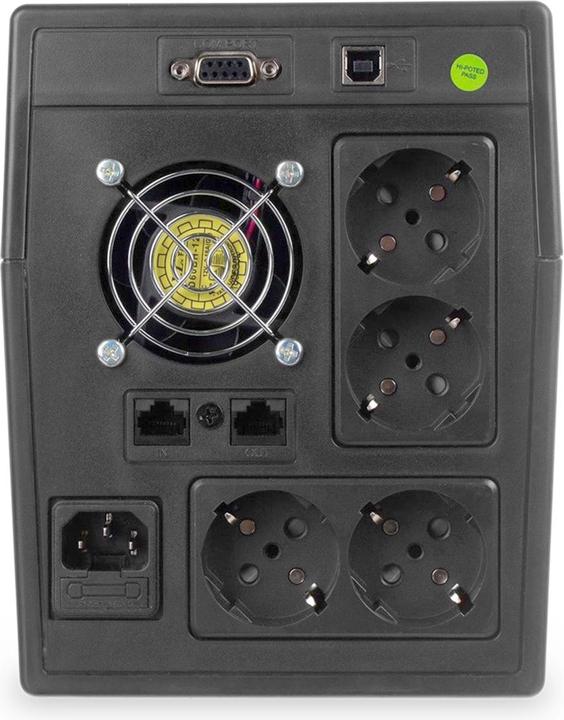 Image du produit Digitus Onduleur à interaction de ligne, 1500 VA/900W (1500 VA, 900 W, Line-interactive Onduleur)